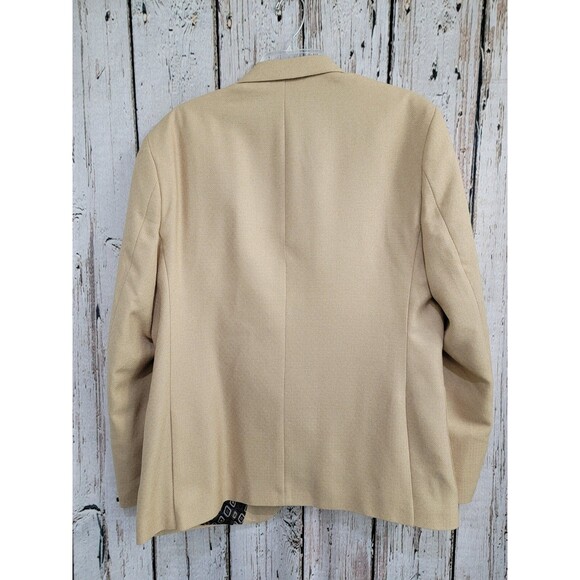 GC Men's Sz 56 MCR Moda Crise Textured Blazer Sport Coat in Mustard Tan NEW $400 - Picture 9 of 12